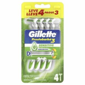 APARELHO GILLETTE PREST 3 SENSECARE L4P3