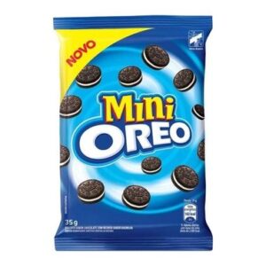 BISCOITO OREO MINI CHOCOLATE BAUNILHA 35