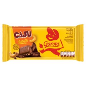 CHOCOLATE GAROTO CASTANHA CAJU 80GR