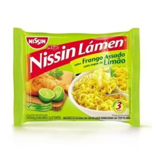 MASSA INST NISSIN FRANGO ASSADO LIMAO 85