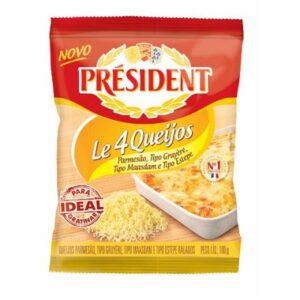QUEIJO RALADO PRESIDENT 100G