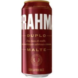 CERVEJA BRAHMA DP MALTE LATAO 473ML