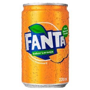 REFRIGERANTE FANTA LARANJA MINI LT 220ML