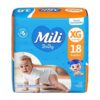 TOALHA UMED MILI LOVE & CARE C/100UN