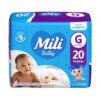 FRALDA MILI JUMBINHO XG 18UN