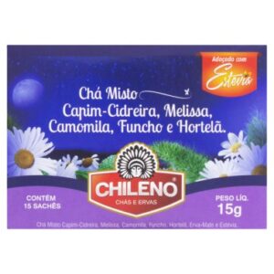 CHA CHILENO CAMOMILA MELISSA C STEVIA 15