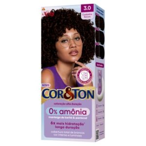 TINTA COR&TON CASTANHO ESCU S AMONIA 3 0